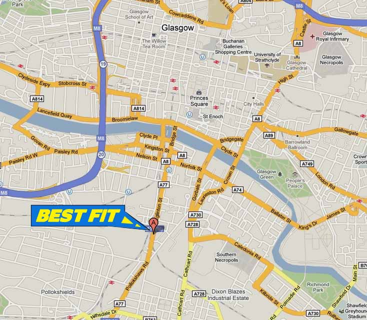 Volvo Diagnostics and Servicing - Our Glasgow Service Site  is located just off the M8, a few minutes from the city centre on the main road on the South side of Glasgow